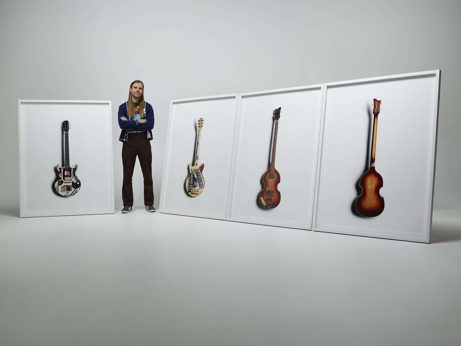 Scale Exhibition Kane Hibberd between 196 Joan Jett and 153 Paul McCartney