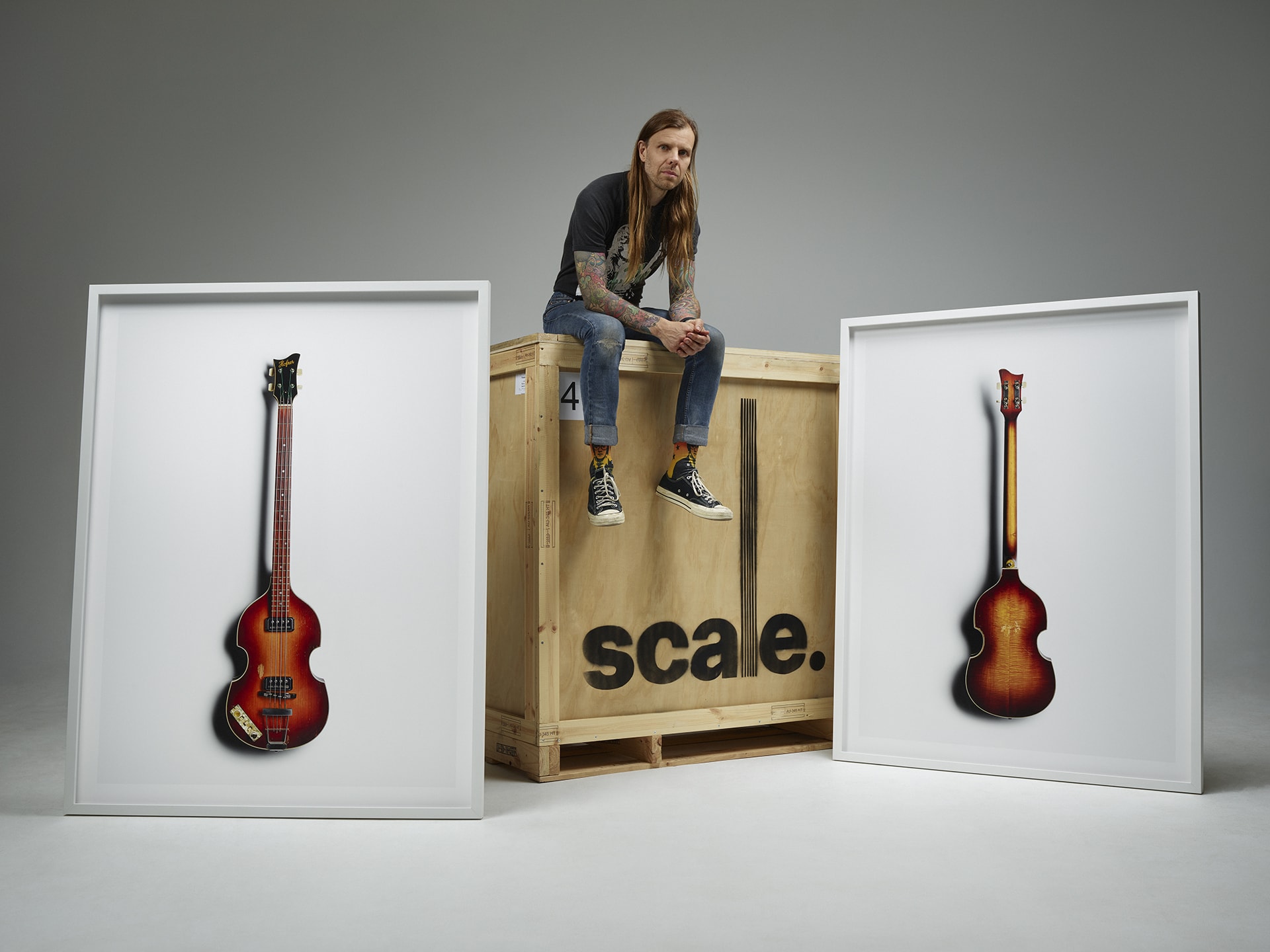 Scale Exhibition Kane Hibberd with 153 Paul McCartney